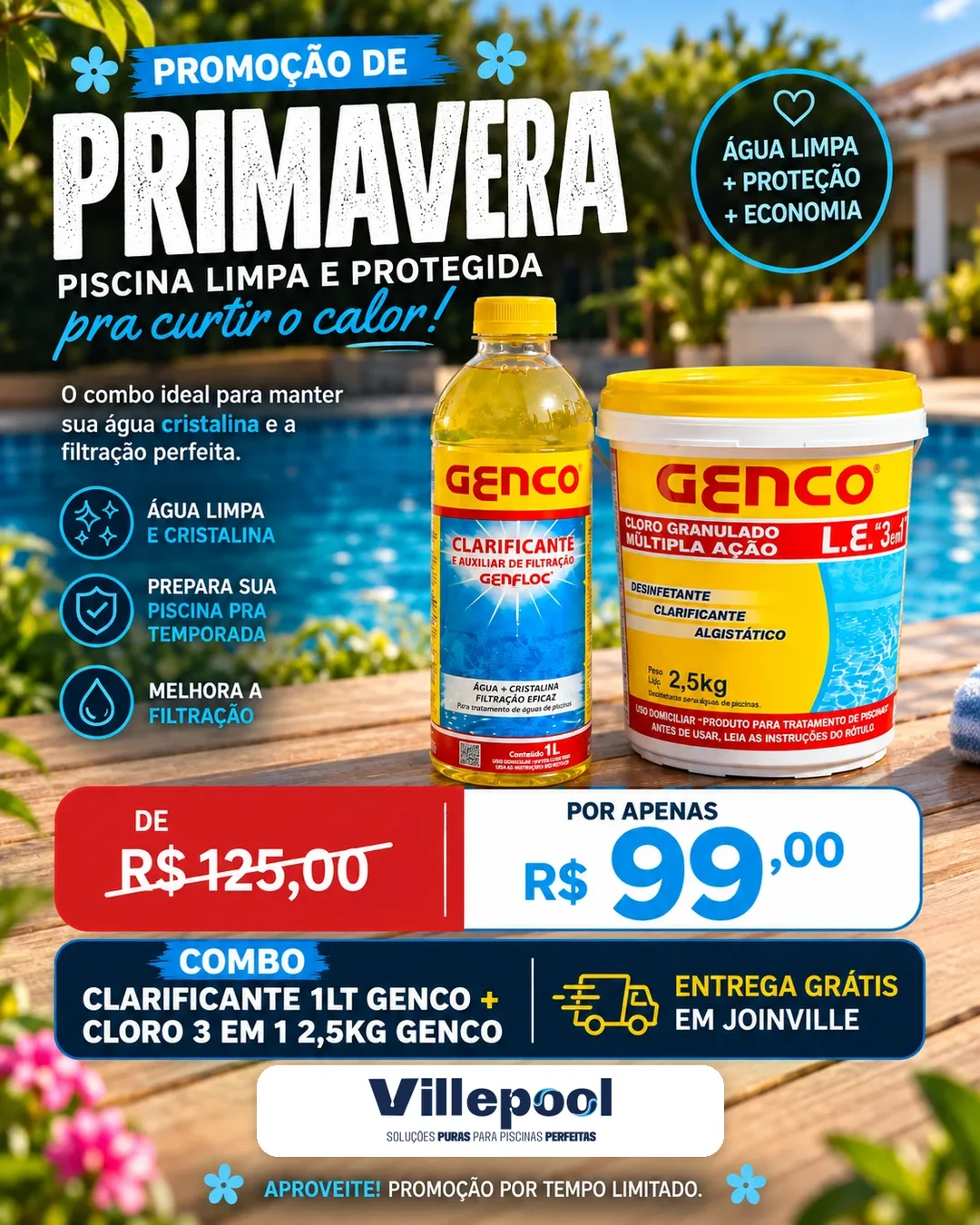 Promoção de primavera!